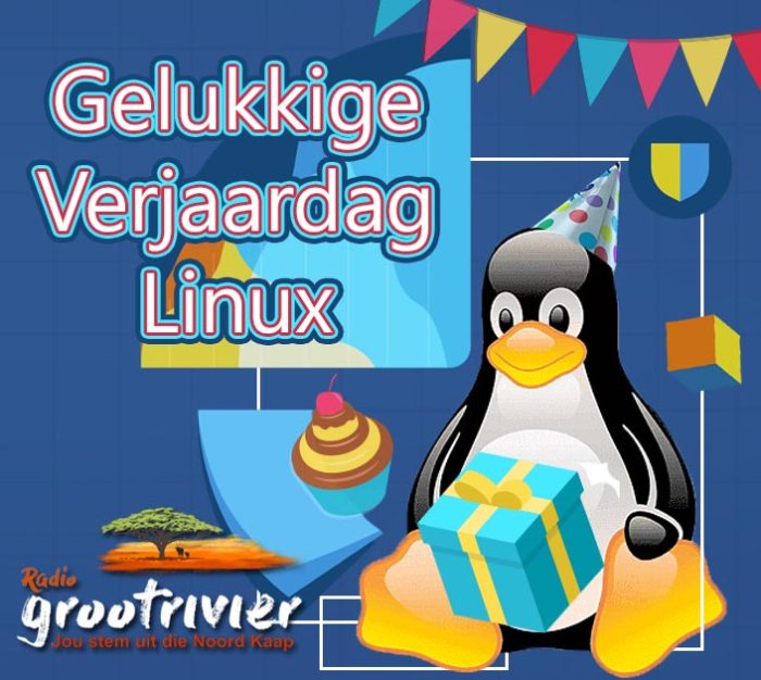 Gelukkige verjaarsdag Linux
