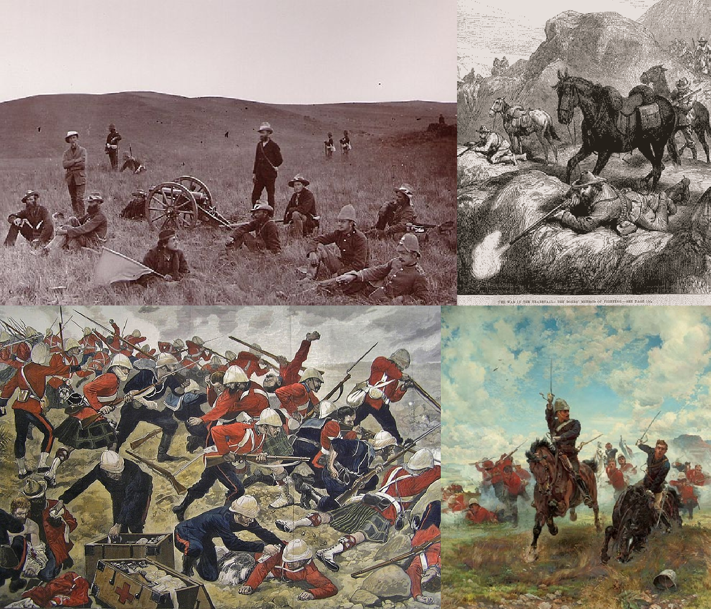 First Boer War Collage 1