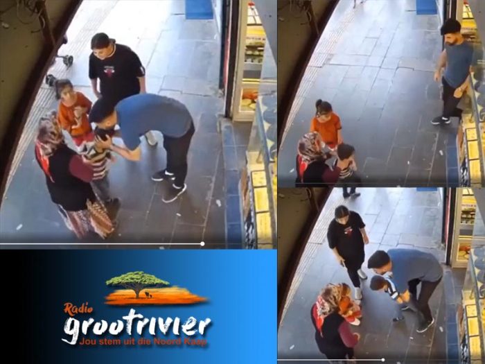 Die heldhaftige daad in 'n Turkse stad 'n Omstander se tydige ingryping
