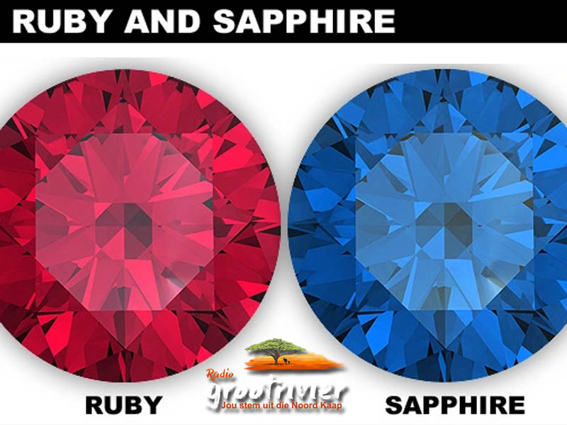 Is robyne en saffiere dieselfde