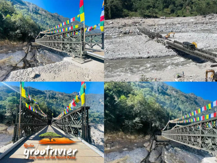 Indiese weermag se 200 voet Bailey brug