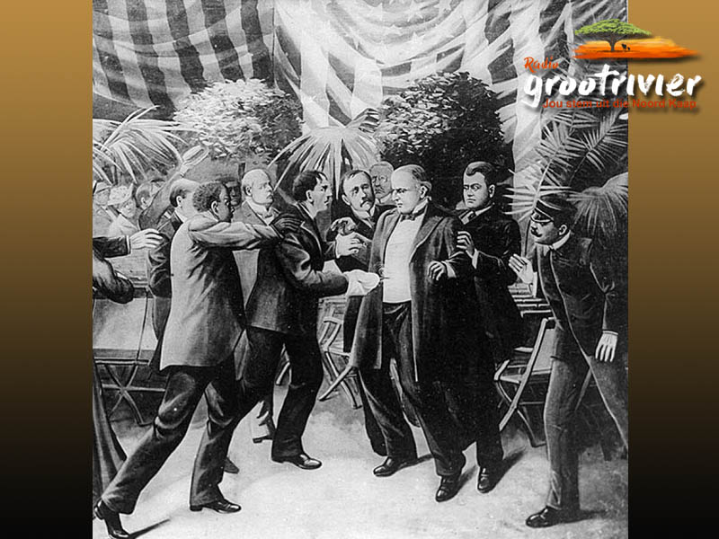 toe Amerikaanse president McKinley geskiet is en die soekes na die stad se beste chirurg